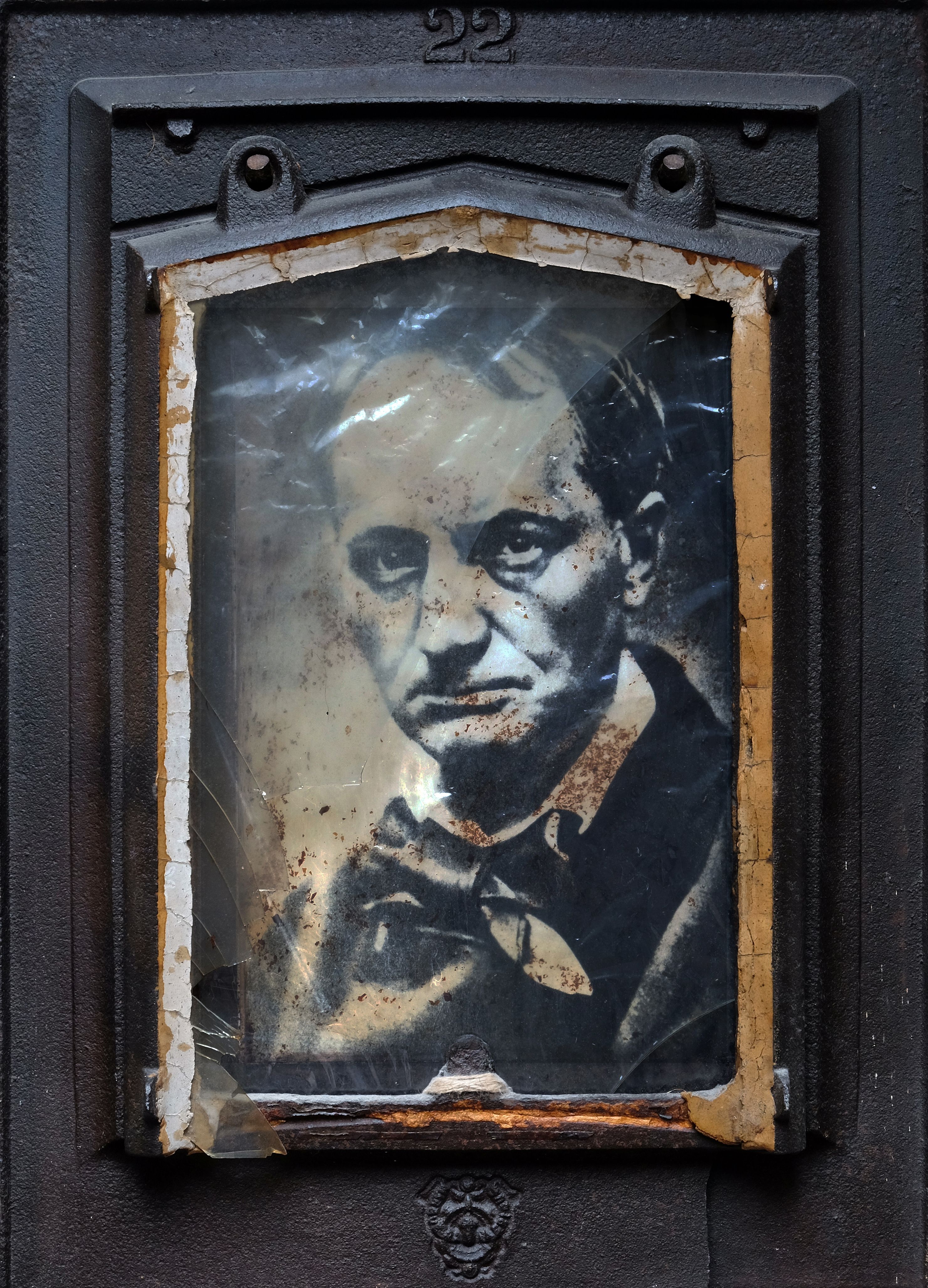 Baudelaire. Série « Reproduction interdite n°20 », Michel Itty, 1994